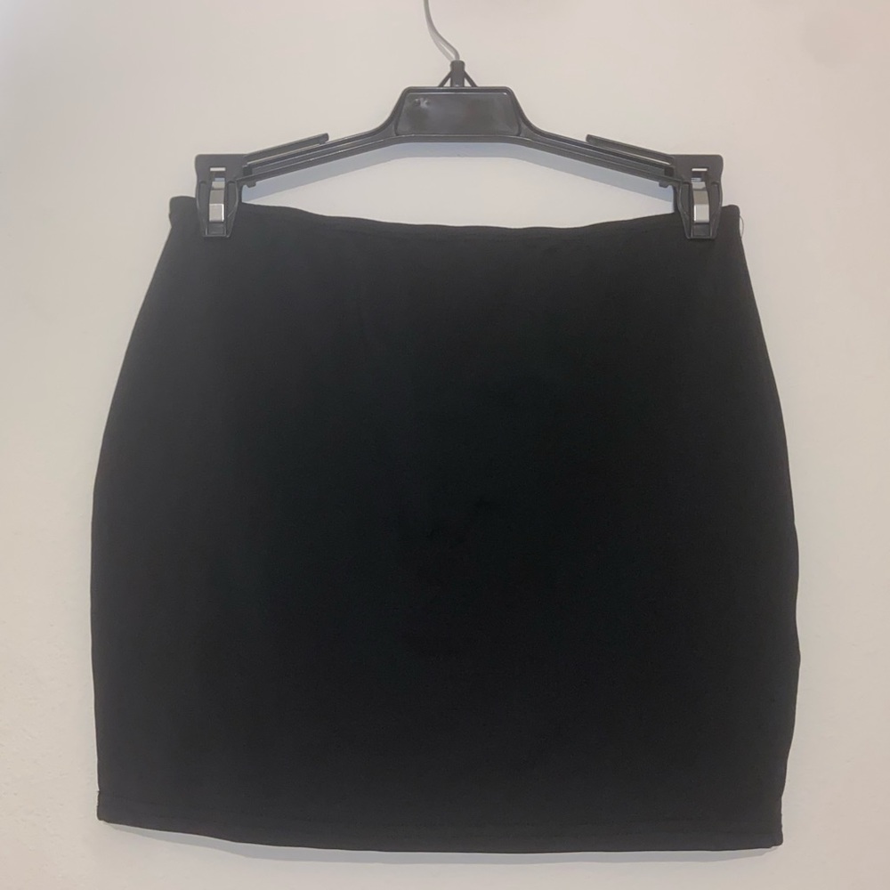 Shein Black Mini Skirt.